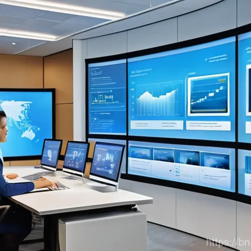 비즈니스 성과와 지식 구조화의 관계 - **Prompt 1: Data to Insight Transformation**
    "A diverse team of business professionals, includin...